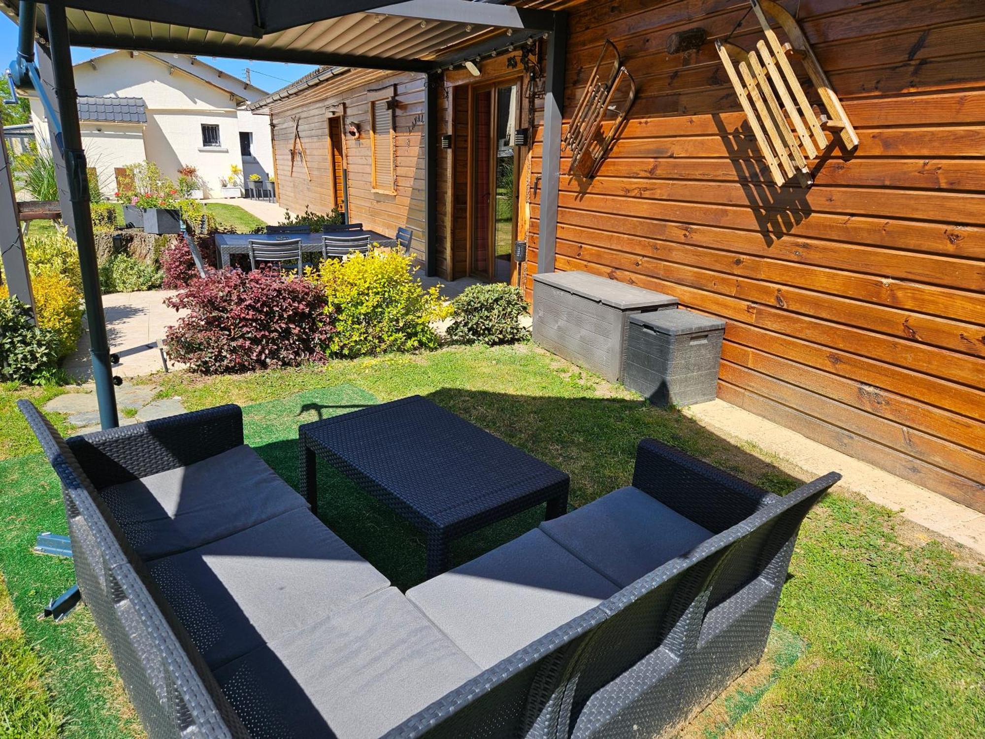 Chez Lavalou Gite 4* Chaleureux En Bois Lannemezan Eksteriør bilde