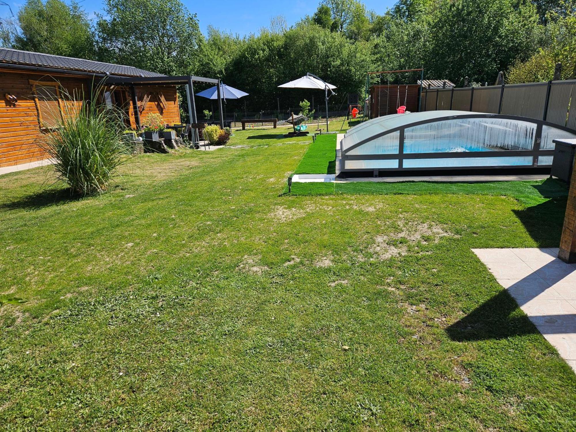Chez Lavalou Gite 4* Chaleureux En Bois Lannemezan Eksteriør bilde